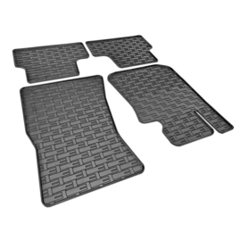 Rubber matten passend voor BMW i4 (G26) 2021- (4-delig + montagesysteem)