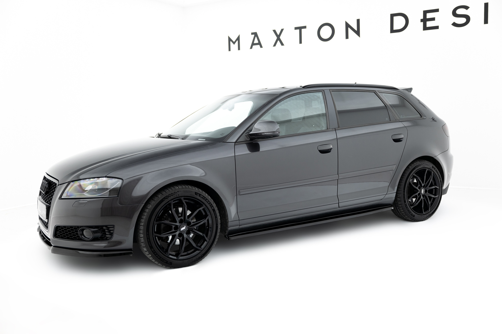 Maxton Design SIDESKIRTS DIFFUSERS AUDI A3 SPORTBACK 8P / 8P FACELIFT