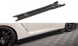 Maxton Design Zijskirts Diffusers + Flaps Nissan GTR R35 Facelift