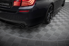 Maxton Design ACHTERZIJDE SPLITTERS voor BMW 5 F11 M-PACK (past op twee enkele uitlaatuiteinden)