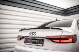 Maxton Design SPOILERKAP AUDI A4 SEDAN B9 FACELIFT Gloss Black