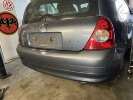Achterbumper + LED nummerplaat verlichting Clio 2004