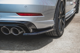 Maxton Design ACHTERZIJSPLITTERS V.2 AUDI S3 SEDAN 8V FACELIFT