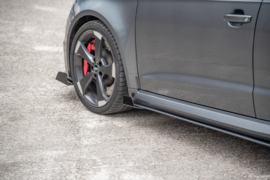 Maxton Design Racing Duurzaamheid Zijskirts Diffusers + Flaps Audi RS3 8V Sportback