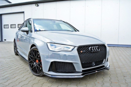 Maxton Design VOORSPLITTER V.1 AUDI RS3 8V SPORTBACK Gloss Black