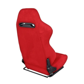 Simoni Racing Sportstoel Miky - Rood - Dubbelzijdig Verstelbaar - incl. Sledes