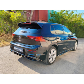 Motordrome Sideskirts passend voor Volkswagen Golf 8 Hatchback 2020- incl. Facelift (ABS)