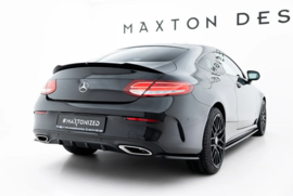 Maxton Design Spoilerkap MERCEDES-BENZ C-KLASSE W205 COUPE AMG-LINE + Mercedes-Benz C Coupé AMG-Line C205 Facelift