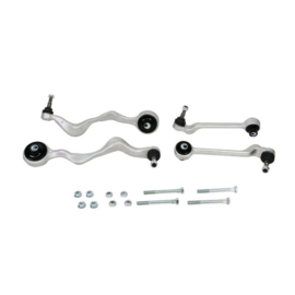 Whiteline Voorwielophanging Aluminium Wishbone Draagarm en Geleide-arm Kit passend voor BMW 1-Serie E81/E82/E87/E88 / 3-Serie E90-E93 2003-2013