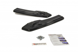 Maxton Design ACHTERZIJSPLITTER AUDI A5 S-LINE 8T FL COUPÉ Gloss Black