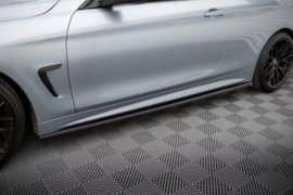 Maxton Design Zijskirts Diffusers V.3 BMW 4 Coupé / Gran Coupé / Cabrio M-Pack F32 / F36 / F33