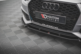 Maxton Design VOORSPLITTER V.3 AUDI S4 / A4 S-LINE B9 Gloss Black