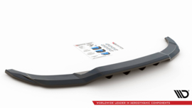 Maxton Design CENTRALE ACHTERSPLITTER (MET VERTICALE SPIJLEN) AUDI A3 S-LINE SPORTBACK 8Y