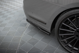 Maxton Design Achtersplitter (met verticale stangen) V.2 BMW 7 G11 M-Pack Facelift