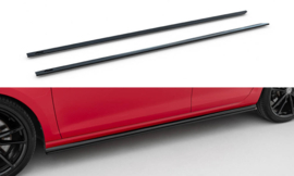 Maxton Design Zijskirts Diffusers V.2 Volkswagen Golf R / R-Line Mk7 Facelift