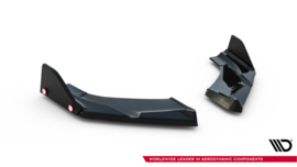 Maxton Design Achterzijde splitters V.4 + flappen Hyundai I30 N Hatchback Mk3 Facelift