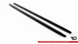 Maxton Design SIDESKIRTS DIFFUSERS V.3 AUDI A4 / A4 S-LINE / S4 B8 Gloss Black