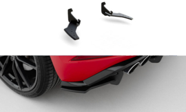 Maxton Design Racing Duurzaamheid Achterzijde Splitters Volkswagen Golf R Mk7 Facelift