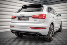 Maxton Design Achtersplitter (met verticale spijlen) Audi Q3 Sport 8U Facelift