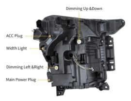 VLAND LED-koplampen voor 14e generatie Ford F150 2021-2023