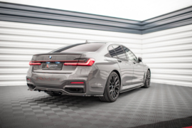 Maxton Design Achtersplitter (met verticale stangen) V.1 BMW 7 M-Pack G11 Facelift