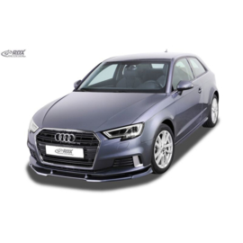 Voorspoiler Vario-X passend voor Audi A3 8V Sportback/Sedan/Cabrio Facelift 2016- (PU)