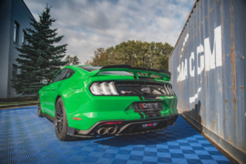 Maxton Design Achterzijde splitters V.1 + flappen Ford Mustang GT Mk6 Facelift