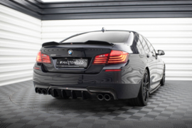 Maxton Design Achterspoiler V.2 BMW 5 M-Pack F10 / F11 (uitvoering met twee dubbele uitlaten)