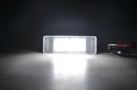 Set LED Nummerplaatverlichting passend voor Mercedes/Nissan diverse modellen