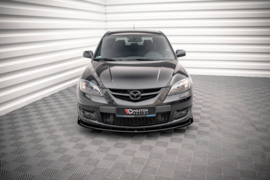 Maxton Design Street Pro Frontsplitter V.1 + kleppen Mazda 3 MPS Mk1