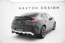 Maxton Design Achtersplitter (met verticale stangen) Mercedes-Benz GLC Coupé AMG-Line C254