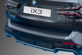 ABS Achterbumper beschermlijst passend voor BMW iX3 (G08) 'M-Sport & 'M' 2022- Zwart