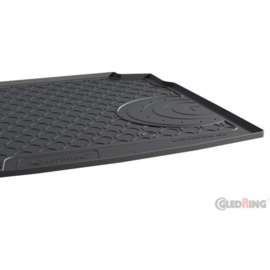 Gledring Rubbasol (Rubber) Kofferbakmat passend voor Volkswagen Golf V & VI HB 3/5-deurs 2003-2012 (met ruimtebesparend reservewiel)