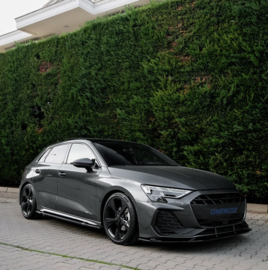Oneway Complete bodykit passend voor Audi A3 (8Y) Sportback S-Line/S3 Facelift 2025- - Glanzend zwart