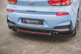 Maxton Design Achtersplitter (met verticale stangen) Hyundai I30 N Mk3 Hatchback