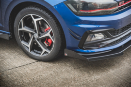 Maxton Design Street Pro Frontsplitter + Flaps Volkswagen Polo GTI Mk6