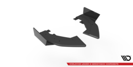 Maxton Design STREET PRO ACHTERZIJSPLITTERS + KLEPPEN AUDI RS3 SPORTBACK 8Y