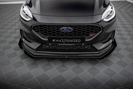 Maxton Design Street Pro Frontsplitter + Flaps Ford Fiesta ST Mk8 Facelift