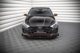 Maxton Design Street Pro Frontsplitter V.1 + kleppen Hyundai I20 N Mk3