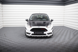 Maxton Design Frontsplitter V.6 + flappen Ford Fiesta ST Mk7 Facelift