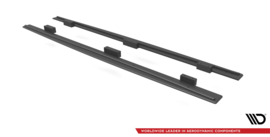 Maxton Design STREET PRO SIDESKIRTS DIFFUSERS AUDI S3 / A3 S-LINE SPORTBACK 8V FACELIFT