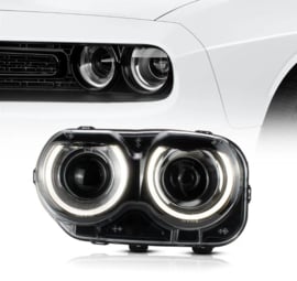 VLAND LED-koplampen voor 2015-2024 Dodge Challenger-halogeenmodellen Bestuurderszijde (1 STKS)