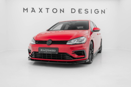 Maxton Design Frontsplitter V.1 Volkswagen Golf R / R-Line Mk7 Facelift