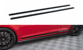 Maxton Design ZIJKANTEN DIFFUSERS VW GOLF Mk7 GTI CLUBSPORT Gloss Black