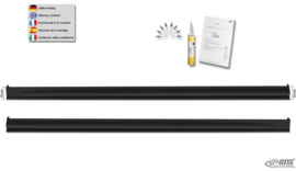 Sideskirts passend voor Volkswagen Caddy V Maxi 2020- 'Edition' (ABS)