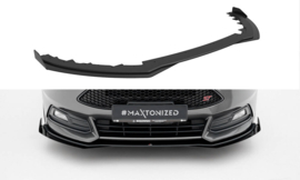 Maxton Design Street Pro Frontsplitter + Flaps Ford Focus ST Mk3 Facelift