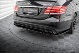 Maxton Design Achtersplitter (met verticale stangen) Mercedes-Benz E63 AMG Sedan W212 Facelift