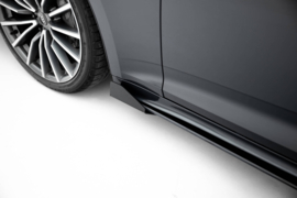 Maxton Design Street Pro Zijskirts Diffusers + Flaps Audi A5 Sportback F5 Facelift