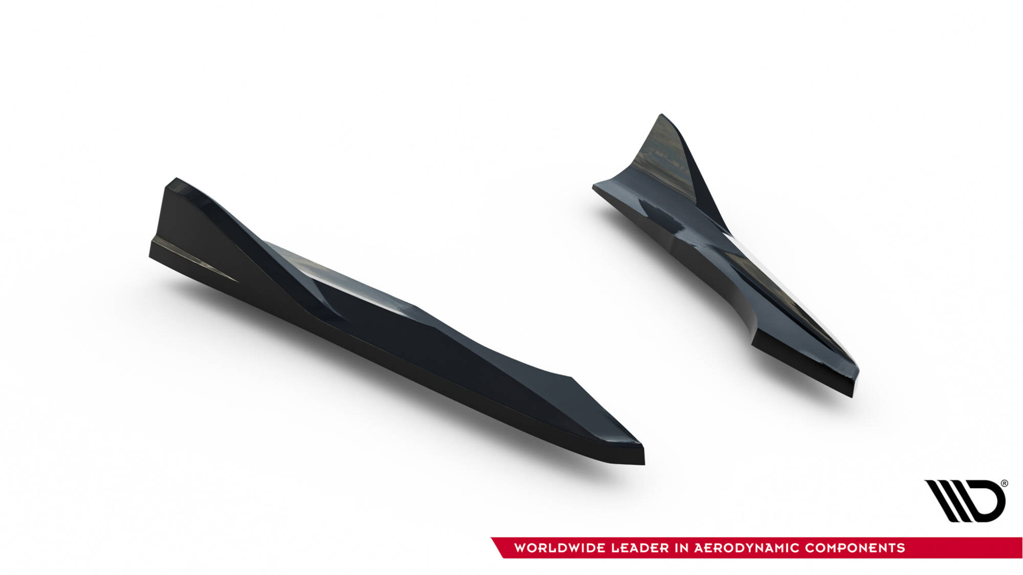 Maxton Design Achterzijde splitters V.2 Audi A3 Sedan 8V Facelift