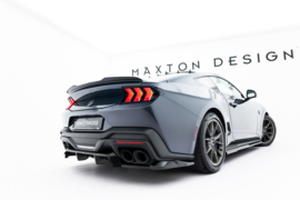 Maxton Design Achtersplitter (met verticale spijlen) Ford Mustang Dark Horse Mk7